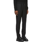 Neil Barrett Black Skinny Diagonal Trousers