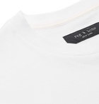 rag & bone - Logo-Print Cotton-Jersey T-Shirt - White