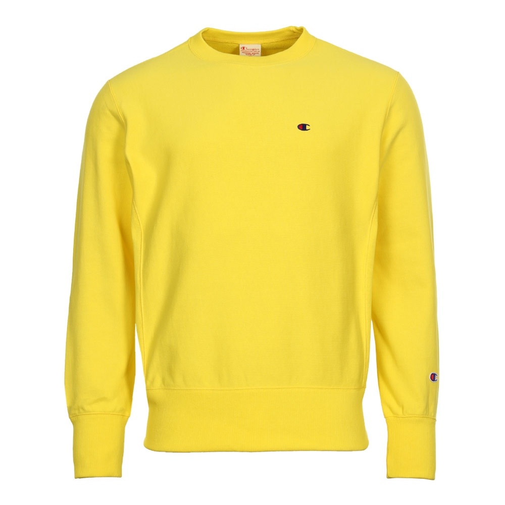 Sweatshirt Reverse Weave - Yellow