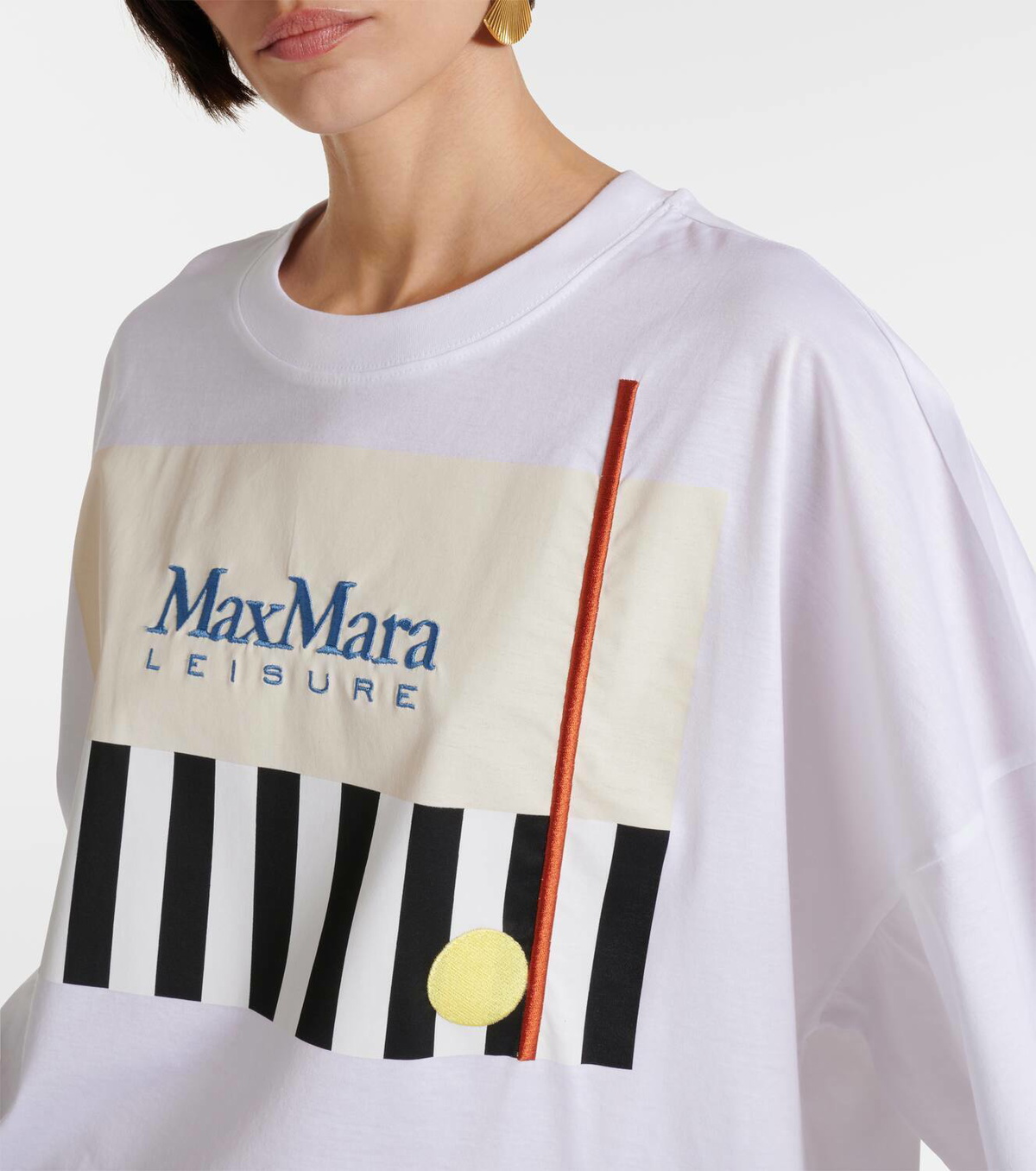 Max Mara Satrapo printed cotton jersey T-shirt Max Mara