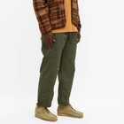 Gramicci Men's Light Nylon Cargo Pants in Olive