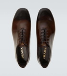 Prada Brushed leather Oxford shoes