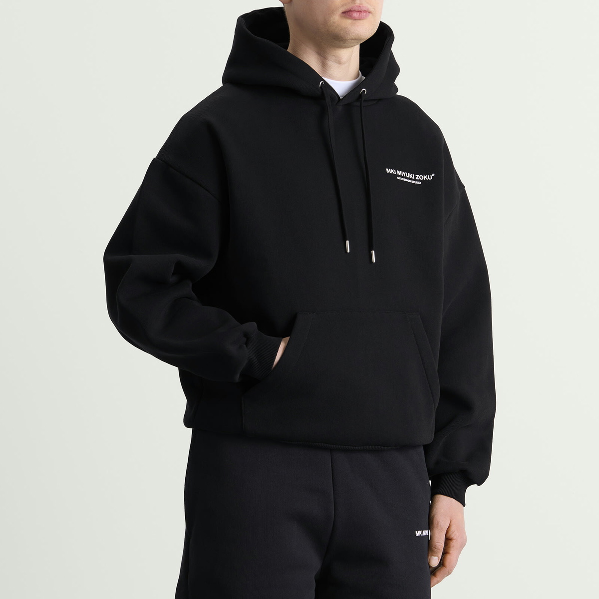 MKI Men's Design Studio Hoodie in Black