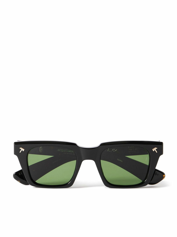 Photo: Jacques Marie Mage - Johnny Cash Quentin Square-Frame Acetate Sunglasses