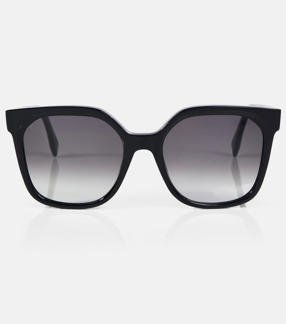 Fendi Lettering square sunglasses