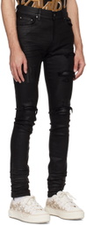 AMIRI Black Wax Jeans