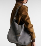 Tom Ford Tara Large suede crossbody bag