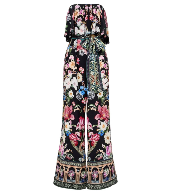 Photo: Camilla Midnight in Monserrate printed jumpsuit