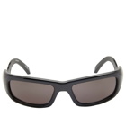 Balenciaga BB0320S Sunglasses in Black/Grey 