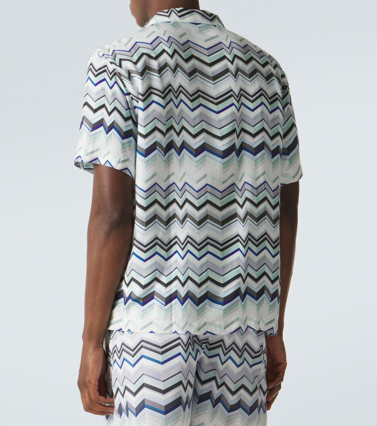 Missoni Zig Zag bowling shirt