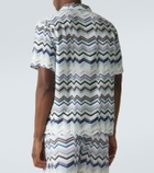 Missoni Zig Zag bowling shirt