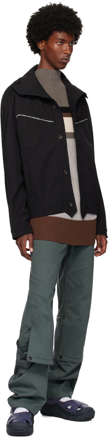 Kiko Kostadinov Black Ohne K-Dart Jacket Kiko Kostadinov