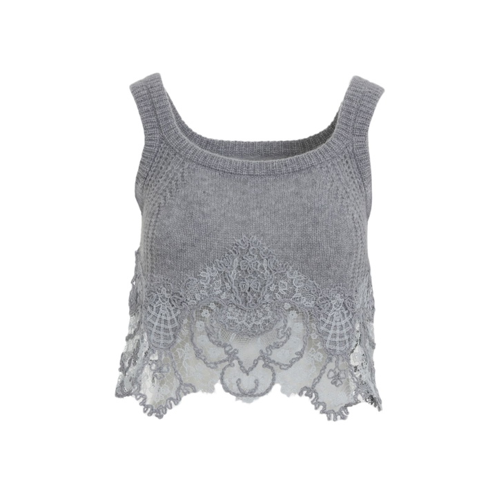 Photo: Ermanno Scervino Knit Tank Top