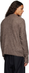 RAINMAKER KYOTO Brown V-Neck Sweater