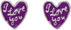 Chopova Lowena Silver Lovers Earrings