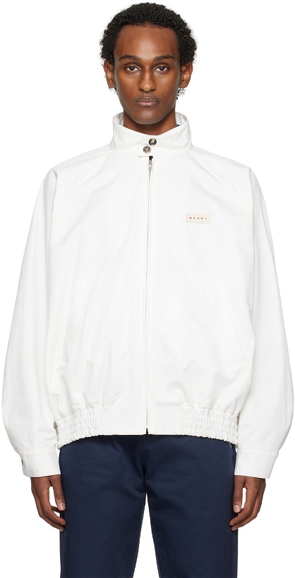 Photo: Marni White Oversized Jacket