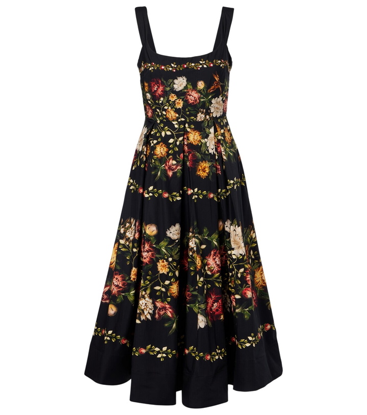 Agua by Agua Bendita Barbara Rocio embroidered midi dress Agua by Agua  Bendita
