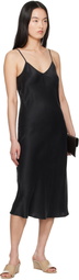 Silk Laundry Black 1996 Midi Dress