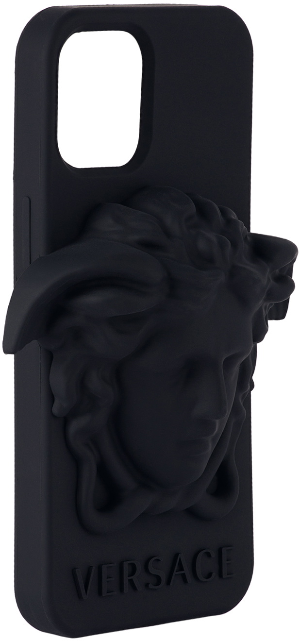 Versace Black 'La Medusa' iPhone 12/12 Pro Case Versace