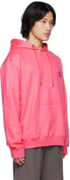 Wooyoungmi Pink Printed Hoodie