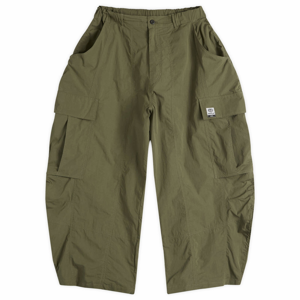 【ANGLAN x END.】Parachute Balloon Sweat Pants END. x Anglan Parachute Balloon Sweat Pant in Dark Grey Anglan