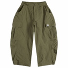 END. x Anglan Parachute Balloon Cargo Pant in Green 