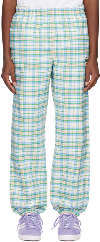 Photo: Lacoste Multicolor Check Trousers