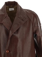Bally Leather Coat