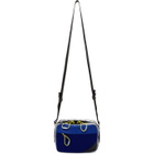 Acne Studios Bla Konst Blue Small Hidey Camera Bag