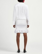 Jijil Womens Mini skirt in White