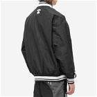 Men's AAPE Reversable Varsity Jacket in Black/Grey