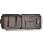 Brunello Cucinelli - Leather Carry-On Suitcase - Brown