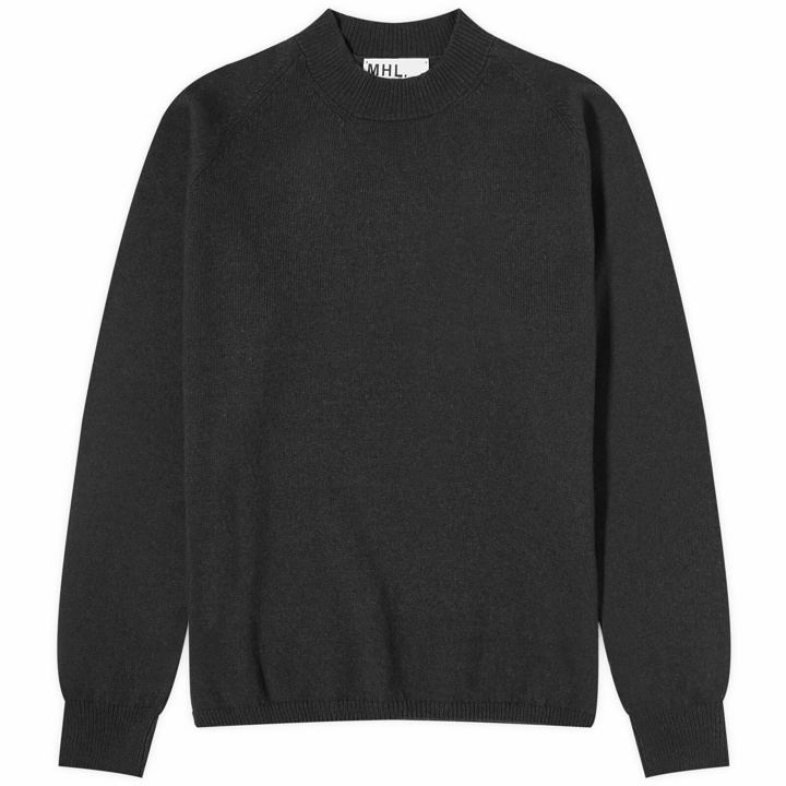 Photo: MHL by Margaret Howell Men's Crew Knit Sweat in Carbon