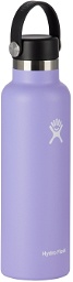 Hydro Flask Purple Standard Mouth Bottle, 21 oz