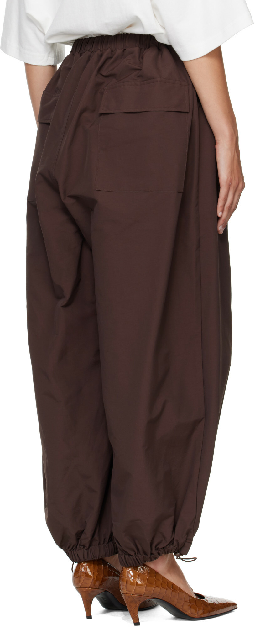 Entire Studios Brown Profile Trousers