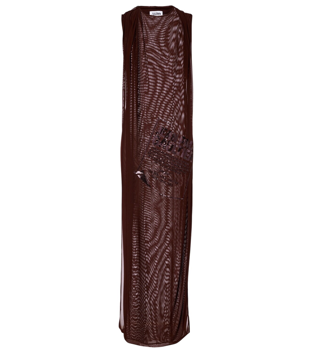 Jean Paul Gaultier Velvet jersey maxi dress Jean Paul Gaultier