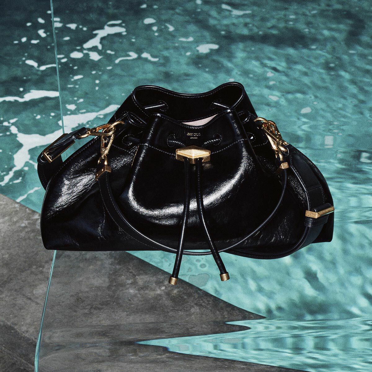 Jimmy Choo Cinch Medium Top Handle Bag