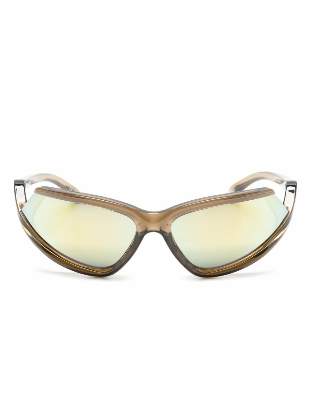 【送料&関税込】Balenciaga Side Xp Cat Sunglasses In Brown N Balenciaga Eyewear Brown Side Xpander Cat-Eye Sunglasses