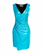 Chiara Boni La Petite Robe Womens Mini dress Azure