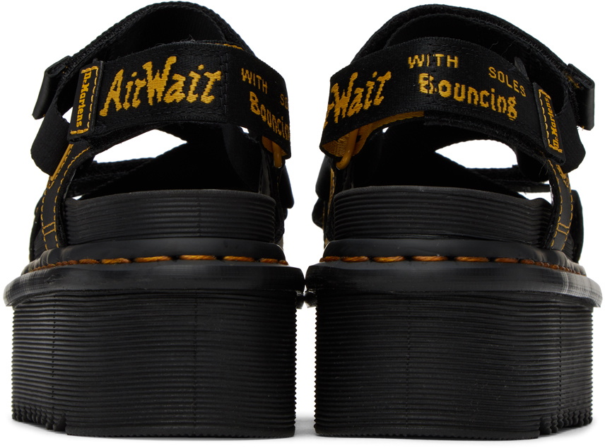 Dr. Martens Black Kimber Sandals Dr. Martens display picture 3