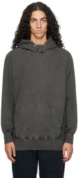 UNDERCOVER Gray Distressed Hoodie