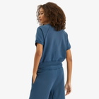 SKIMS Women's Raglan Short Sleeve Sweatshirt in Indigo