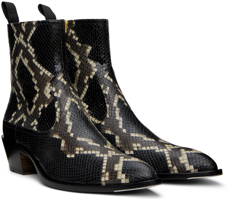 Bally Black Gaiman Boots