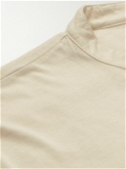 Barena - Dabon Cotton-Jersey Henley Shirt - Neutrals
