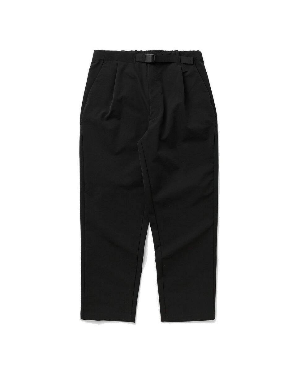 Photo: Goldwin One Tuck Tapered Stretch Pants Black - Mens - Casual Pants