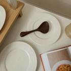 Service Projects Métier Embossed Dinner Plate - Set of 2 in White 