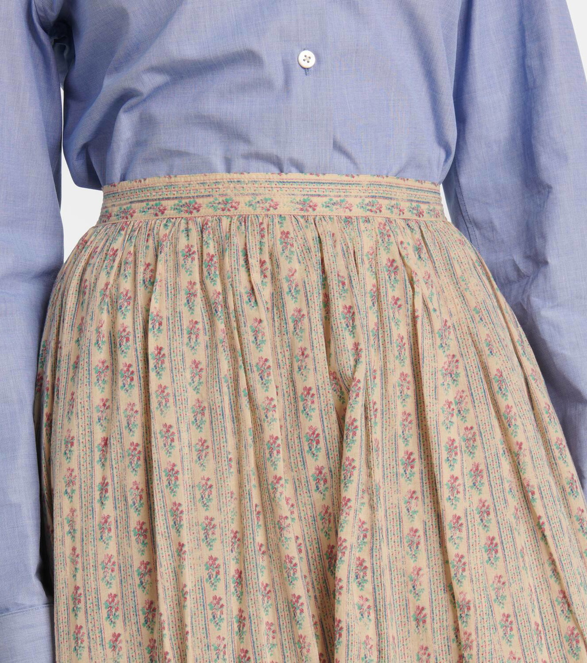 Polo Ralph Lauren Floral cotton midi skirt Polo Ralph Lauren