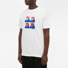 Pass~Port Men's Sweatin T-Shirt in White