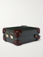 GLOBE-TROTTER - Leather-Trimmed Three-Watch Case