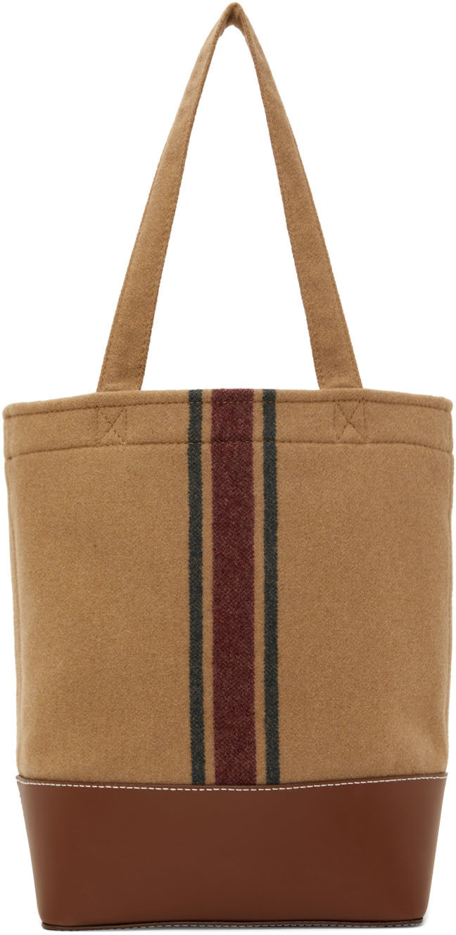 A.P.C. Tan Small Axel Tote A.P.C.